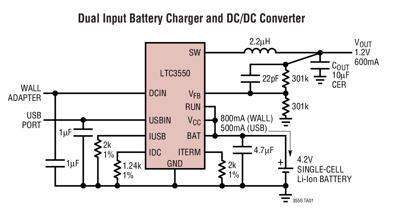 LTC3550Ӧͼһ